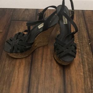 Steve Madden black heels